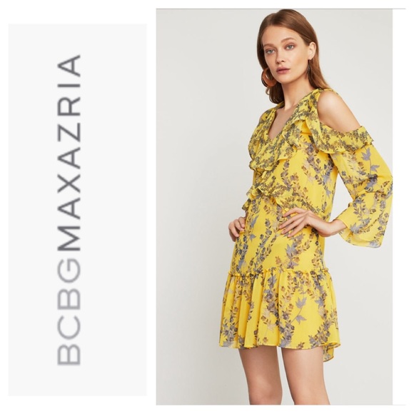 bcbg flower dress
